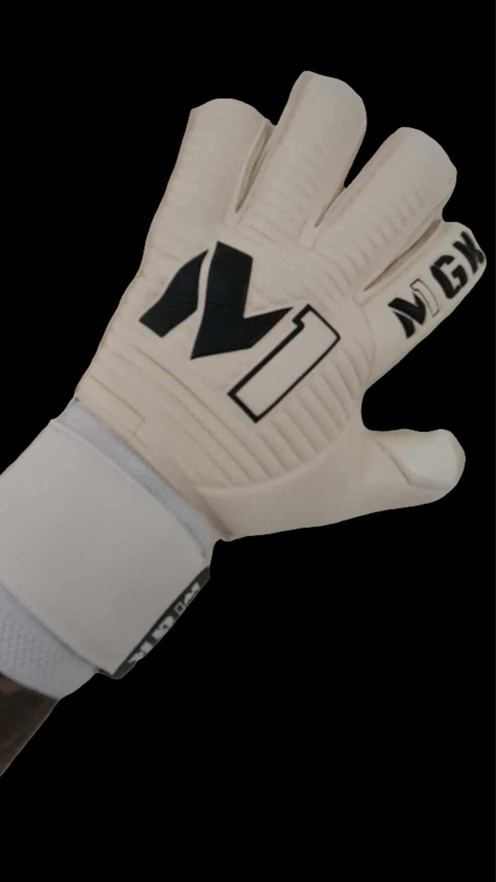 M1 Ghost V2 - White - Moyes GK Gloves