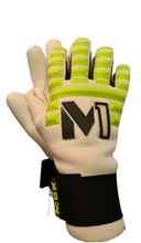 Load image into Gallery viewer, M1 Viper White/Yellow/Black Goalkeeper Gloves
